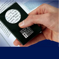 Light Up Magnifier Card - Black